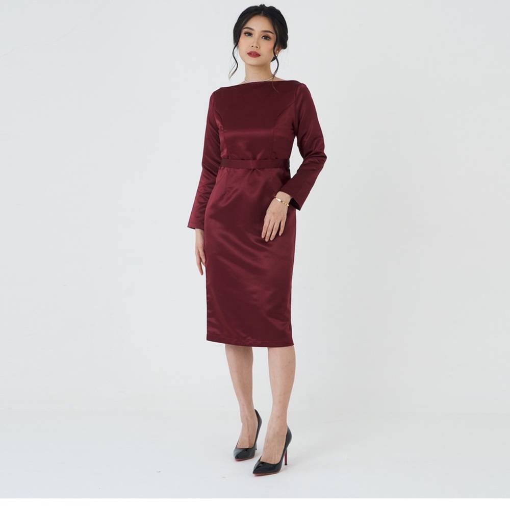 Kate spade Saturday dress size 0 maroon